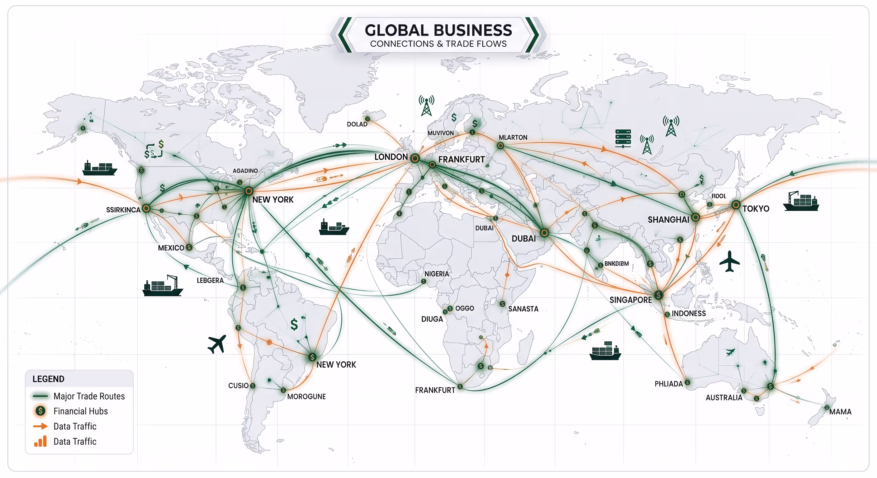 Global Presence Map